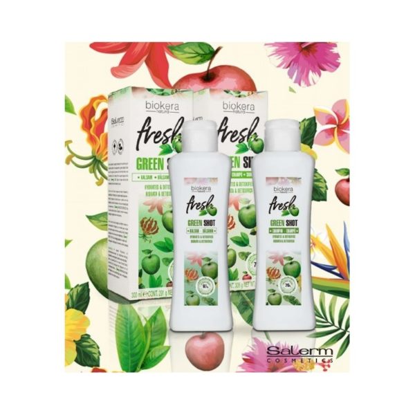 COFFRET GREEN SHOT BIOKERA FRESH (3048+3050)